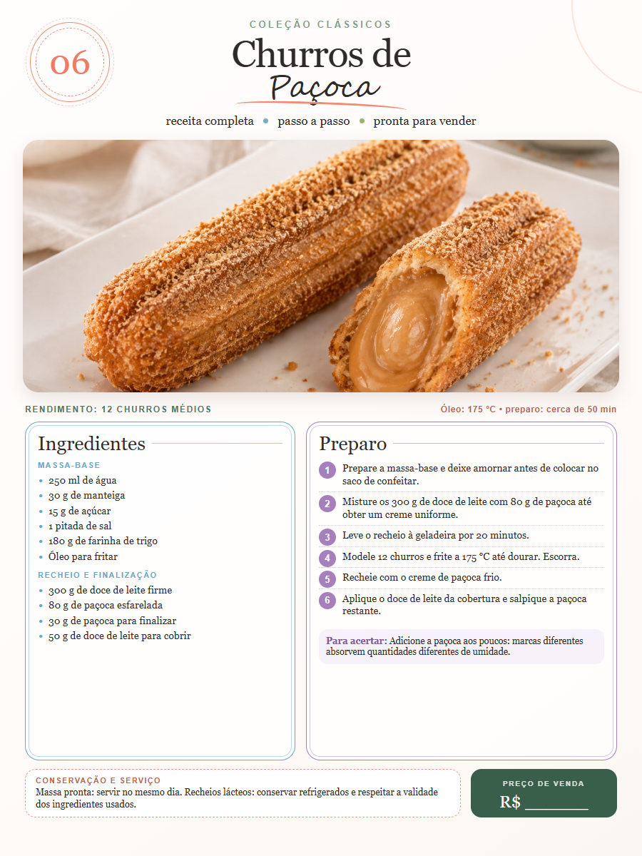 Opção de churros 6