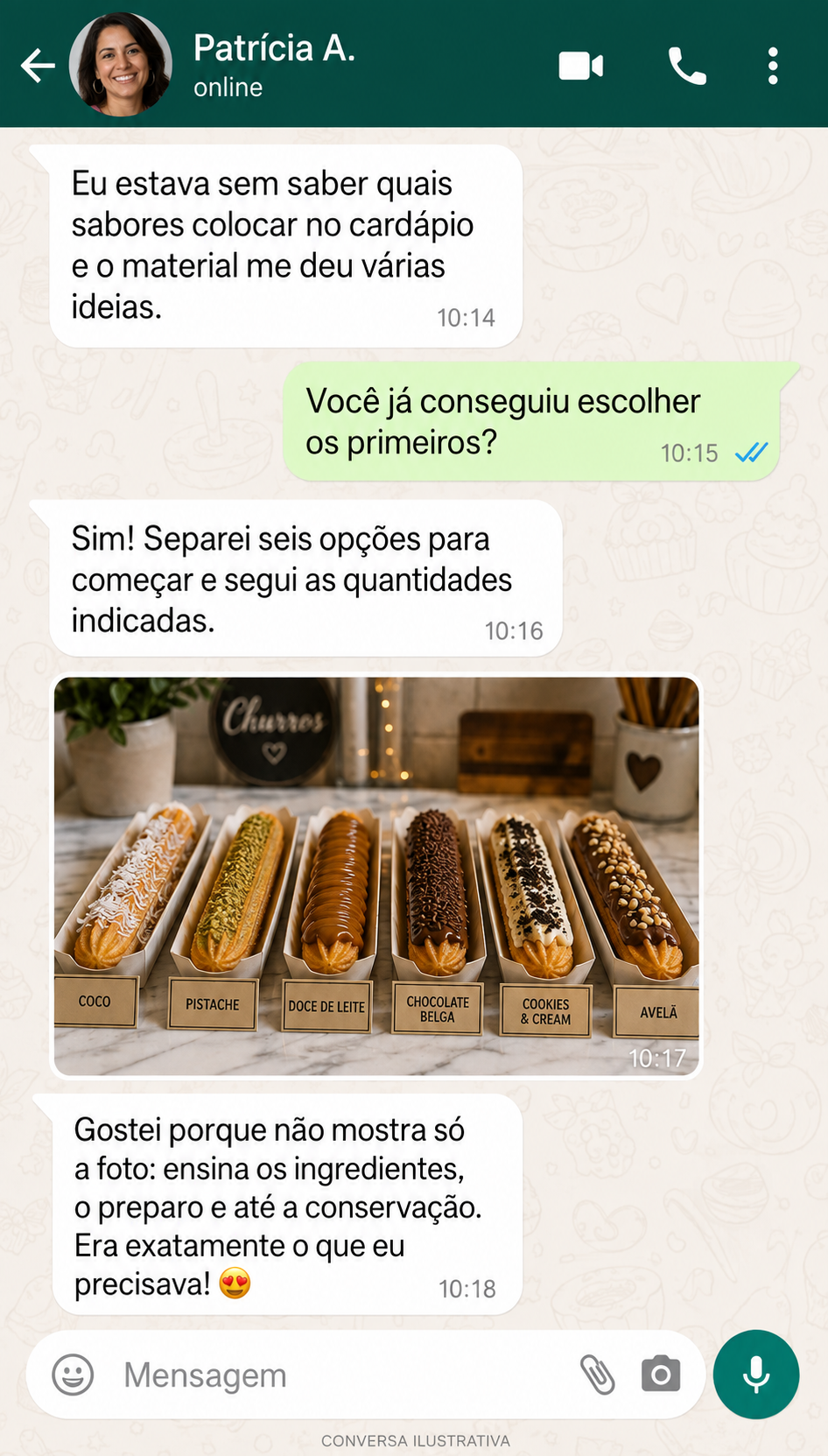 Opção de churros 3